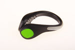 LED Luminous Shoe Clip Light Night Warning Safety Cycling Bike Running (Pack of 2)