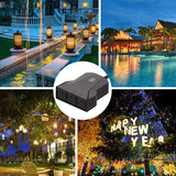Indoor/Outdoor Smart Plug, Wi-Fi Outlet with 3 Sockets Compatible with Alexa, Google Home