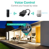 Indoor/Outdoor Smart Plug, Wi-Fi Outlet with 3 Sockets Compatible with Alexa, Google Home