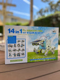 DIY Assemble 14-In-1 Solar Transformers Robot Kit