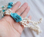 Turquoise Pearl Necklace
