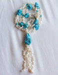 Turquoise Pearl Necklace