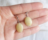 Jade Necklace Pendant Earrings Set