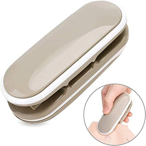 2 in 1 Mini Bag Sealer and Cutter Reseal Plastic Bags Food Storage Snack Bags