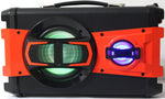Portable Powerful BT Karaoke Speaker System with Microphone, LED Light & FM Radio