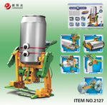 6-in-1 Solar Robot Recycler DIY Kit