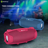 Portable Indoor Outdoor Entertainment Speaker With Microphone & Shoulder Strap