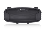 Portable Indoor Outdoor Entertainment Speaker With Microphone & Shoulder Strap