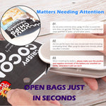 2 in 1 Mini Bag Sealer and Cutter Reseal Plastic Bags Food Storage Snack Bags