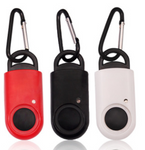 Compact Safety Alert Personal Alarm Dual Siren Sound Refrequency120dB Alarm Devices, Pack of 2