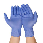 Disposable Powder Free Nitrile Latex Gloves 100pcs, 19 Cents Each