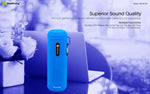 True Wireless Outdoor Bluetooth Speaker with Emergency LED Light