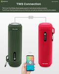 True Wireless Outdoor Bluetooth Speaker with Emergency LED Light