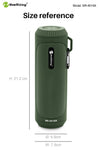 True Wireless Outdoor Bluetooth Speaker with Emergency LED Light