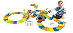 Toy Train & 3D Track Set, 192 DIY pieces