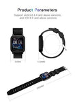 Waterproof Smartwatch with Heart Rate, Blood Pressure & Oxygen Level Monitor