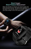 Waterproof Smartwatch with Heart Rate, Blood Pressure & Oxygen Level Monitor