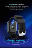 Waterproof Smartwatch with Heart Rate, Blood Pressure & Oxygen Level Monitor