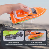 Wholesale Lot 60 Dual Motors High Speed RC Boat, Binary 2.4 GHz Remote Control Racing Yachts