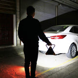 Weather proof  COB 30W 4 Modes Rechargeable LED Flashing Light  For Outdoor  Road side Assistance Emergency Red Hazard Warning