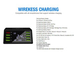 Wireless Smart Charging Station with 8 USB Ports