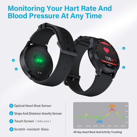 Smart Watch - Bluetooth Smart Bracelet Fitness Tracker