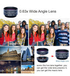 4 in 1 Camera Lens & Tripod for iPhone and Android Smartphones