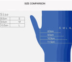 Disposable Powder Free Nitrile Latex Gloves 100pcs, 19 Cents Each