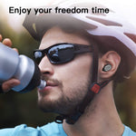 True Wireless Earbuds, Bluetooth 5.0 Auto Paring IPX8 Waterproof Earbuds with Wireless Charging Case