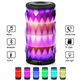 LED Bluetooth Speaker,Night Light Changing Wireless Speaker