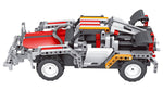 2 in 1 DIY Battery-Powered Fighter Truck & Race Car with Remote & USB