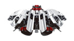 2 in 1 DIY Battery-Powered Fighter Truck & Race Car with Remote & USB