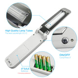3W Portable Foldable UV Light Sanitizer Handheld Lamp
