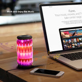 LED Bluetooth Speaker,Night Light Changing Wireless Speaker