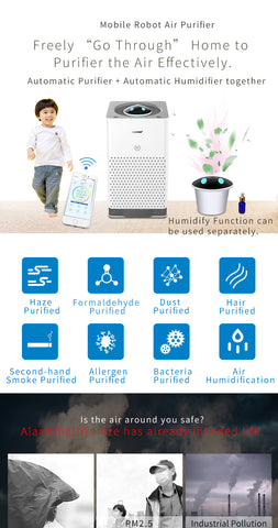 Robot Air Purifier-AC-680