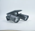Super Bright Solar Outdoor Light with Double Turn-able Heads, IP44 Waterproof