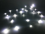Dimmable 10ft  LED Snowflakes-Shaped String Fairy Lights