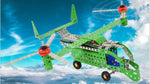 Assembly Metal Military Combat V-22 Osprey Helicopter DIY Kit
