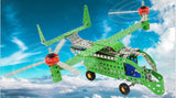 Assembly Metal Military Combat V-22 Osprey Helicopter DIY Kit
