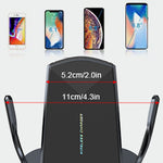 15W Wireless Fast Charger Auto Sensing Air Vent Clamping Car Mount Phone Holder