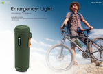 True Wireless Outdoor Bluetooth Speaker with Emergency LED Light