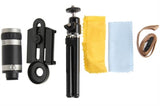Smart Phone Camera Telescope Lens with Mount & Tripod