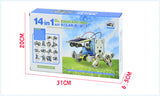 DIY Assemble 14-In-1 Solar Transformers Robot Kit