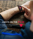 Waterproof Smart Bracelet with Heart Rate Tracking