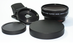 Super Wide Angle + Macro HD Lens Set for Smart Phones
