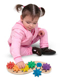 Melissa & Doug Rainbow Caterpillar Gear Toy