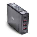 4-Port Smart Charger 3 USB-A Plus 1 USB-C Type C Port