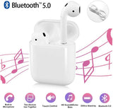 i12 Bluetooth 5.0 Wireless Earbuds With Fast Charging Case  in-Ear Built-in Mic Headset
