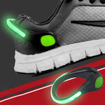 LED Luminous Shoe Clip Light Night Warning Safety Cycling Bike Running (Pack of 2)