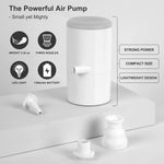3 in 1 Portable Type-C Charged Air Pump Vacuum Bag Sealer with 3 Different Nozzles and LED Light